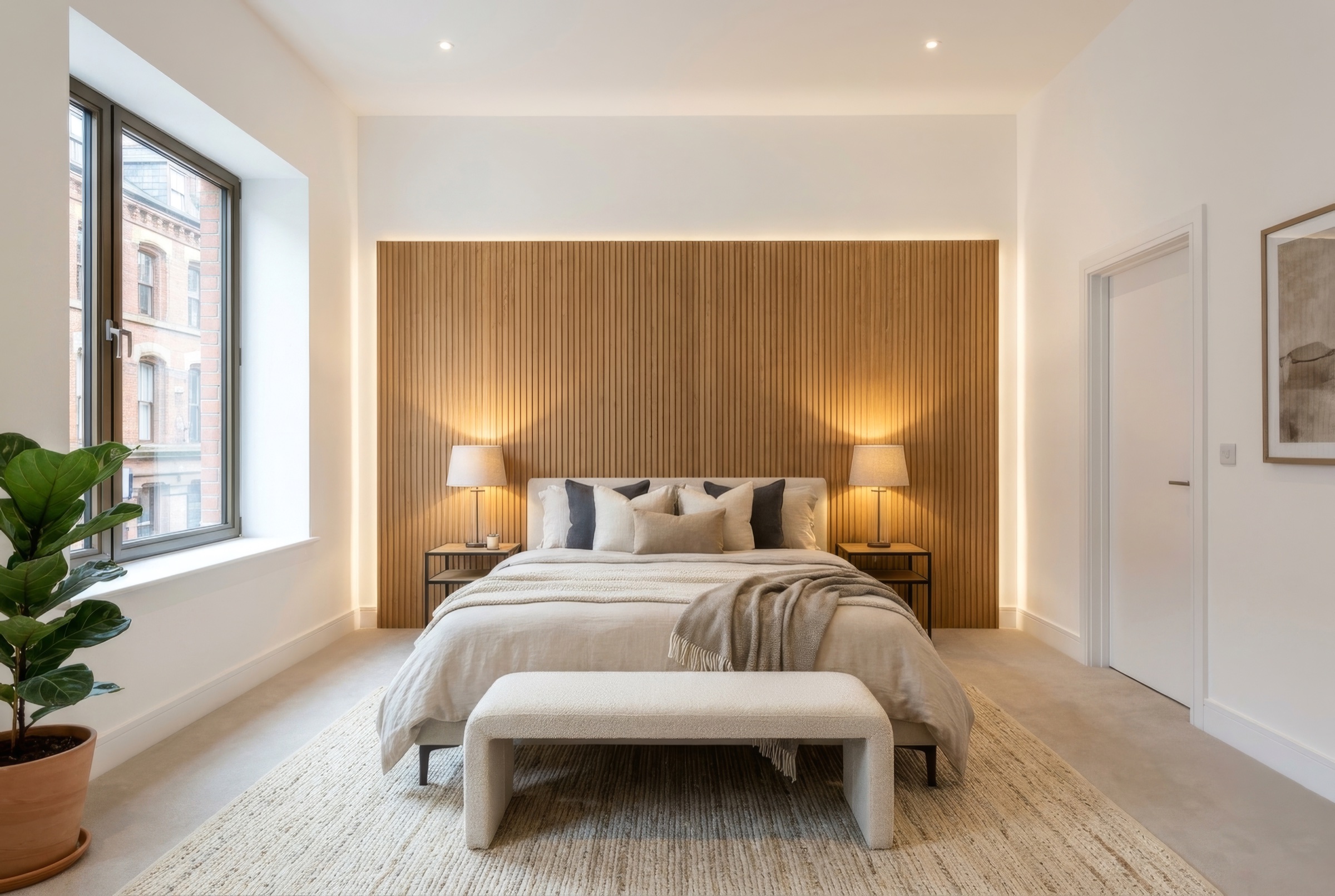 Two-bedroom bedroom